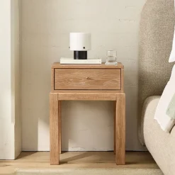 Tobin Cerused Mini Nightstand (17")