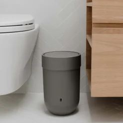 Touch Lidded Waste Can