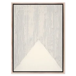 Triangles Saturated Framed Wall Art by The Holly Collective