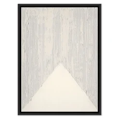 Triangles Saturated Framed Wall Art by The Holly Collective