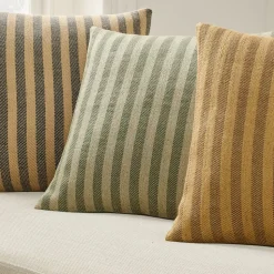 Twill Stripe Pillow Cover