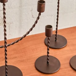 Twist Metal Candelabra