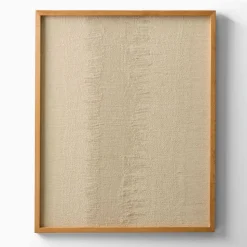Two-Tone Fabric Wall Art