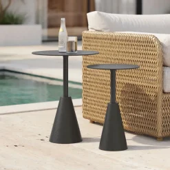 Tyra Outdoor Nesting Side Tables (12"–15.75")