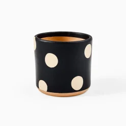 Ultralight Dreams Ella Hand-Painted Polka Dot Planter