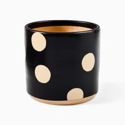 Ultralight Dreams Ella Hand-Painted Polka Dot Planter