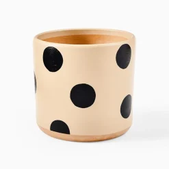 Ultralight Dreams Isla Hand-Painted Polka Dot Planter