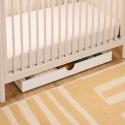 Under Crib Rolling Storage Bin