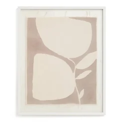 "Urban Garden II" Framed Textile Art by Minted for West Elm