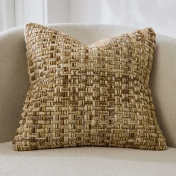 Variegated Basketweave Pillow Cover