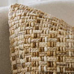 Variegated Basketweave Pillow Cover