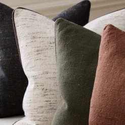 Variegated Slub Pillow Cover