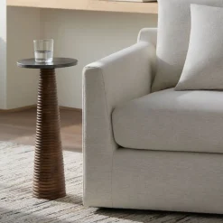 Varo Marble Drink Table (10")