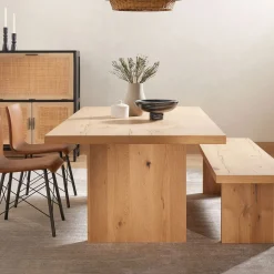 Veda Rectangle Dining Table (84")