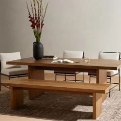 Veda Rectangle Dining Table (84")