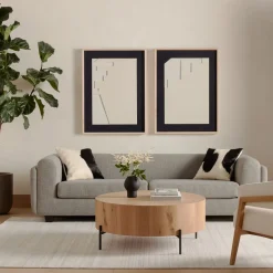 Veda Round Coffee Table (38")