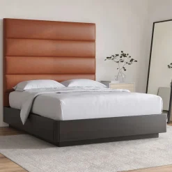 Vegan Leather Wall Mounted Headboard