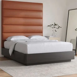 Vegan Leather Wall Mounted Headboard