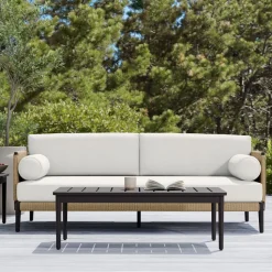 Ventura Aluminum Outdoor Sofa (80")