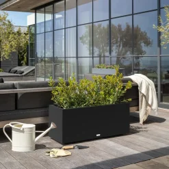 Veradek Block Series Plastic Long Box Indoor/Outdoor Planter