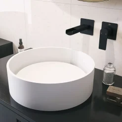 VIGO Anvil Modern Round Vessel Sink