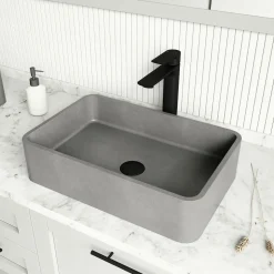 VIGO Cordoba Rectangular Vessel Sink