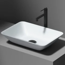 VIGO Scottile Rectangular Vessel Sink
