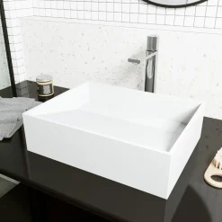 VIGO Starr Rectangular Vessel Sink