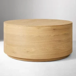 Volume Round Drum Coffee Table (36"–44")