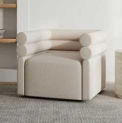Voohres Channeled Swivel Chair