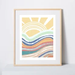 Walker Noble Studios Framed Print - Let the Sunshine In
