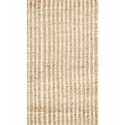 Washed Stripes Jute Rug