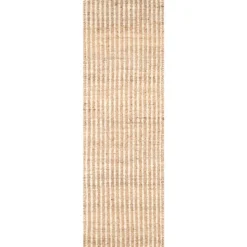 Washed Stripes Jute Rug