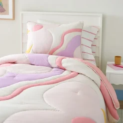 Wave Floral Quilt & Shams