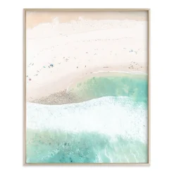 Wave Shapes Framed Wall Art by Minted for West Elm