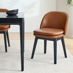 Wayne Leather Side Dining Chair