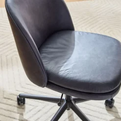 Wayne Leather Swivel Office Chair