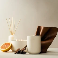 West Elm Homescent Collection - Sandalwood & Leather