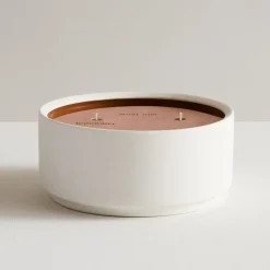 West Elm Homescent Triple Wick Candle - Rosewater