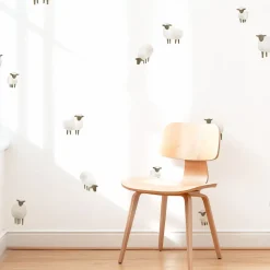West Elm x Mej Mej Sheep Peel & Stick Wall Decals