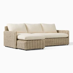 Westport Slim Profile Outdoor 2-Piece Chaise Sectional Protective Cover