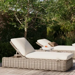 Westport Wicker Outdoor Chaise Lounge