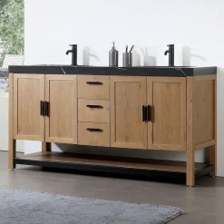 Whitby Double Bathroom Vanity (60"–72")