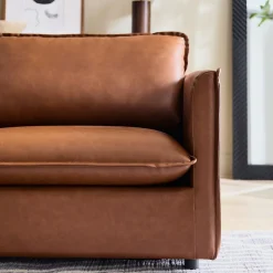 Whitman Leather Sofa (66"–96")