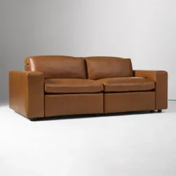 Whitmore Leather Motion 2-Piece Reclining Sofa (85")