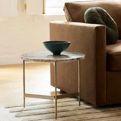 Wiley Marble Side Table (20")