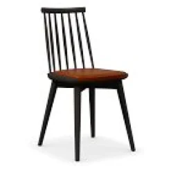 Windsor Dining Chair Vegan Leather Cushion (Set of 2)