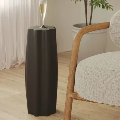 Winter Fluted Drink Table