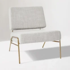 Wire Frame Slipper Chair