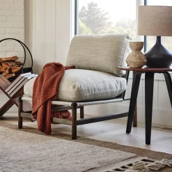 Wood & Metal Framed Chair